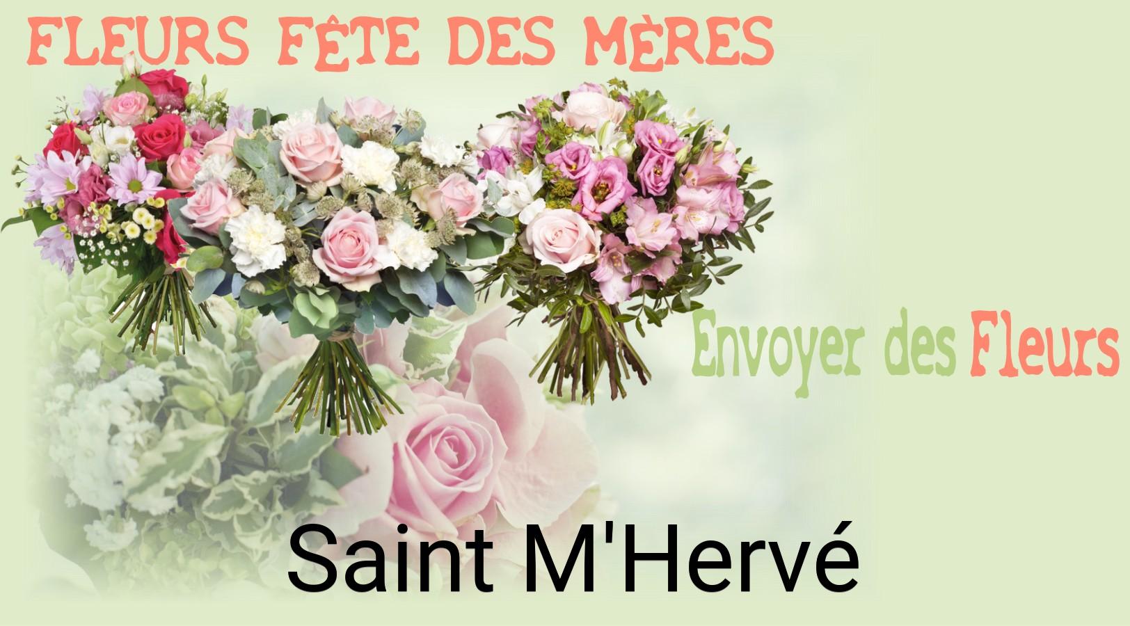 Bouquet de Fête des Mères livré à Saint-M'Hervé